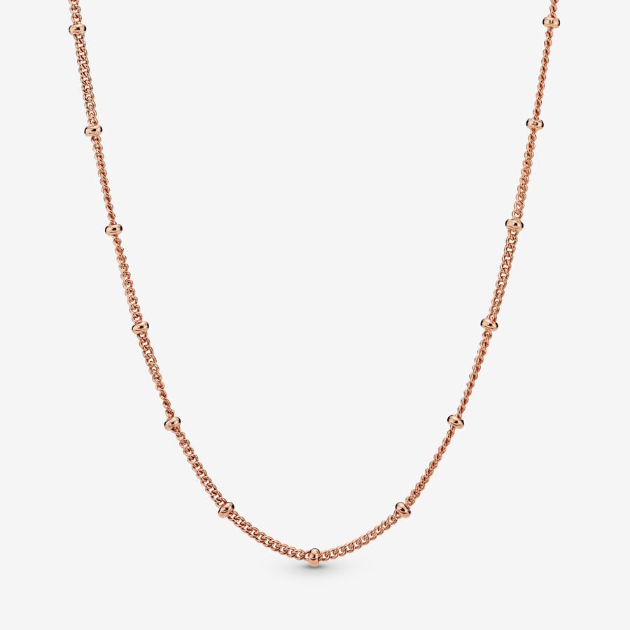 Pandora Beaded Kette Rosa | NJQOFK-847