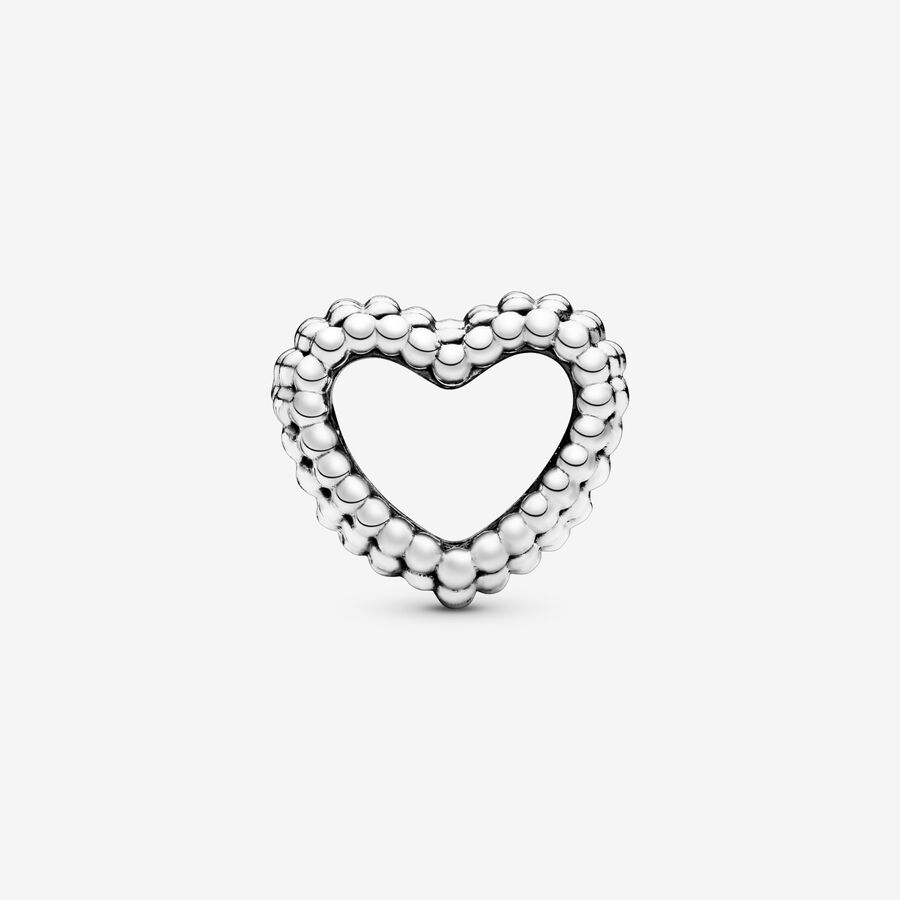 Pandora Beaded Open Charms Silber | GTFLXK-532