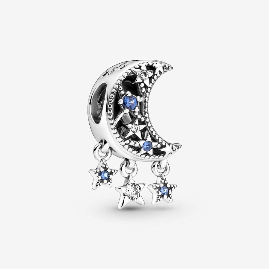 Pandora Celestial Bleu Charms Mehrfarbig | TRGWZV-704