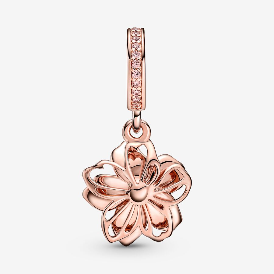 Pandora Cherry Blossom Baumeln Rosa Gold | FLJVKP-581