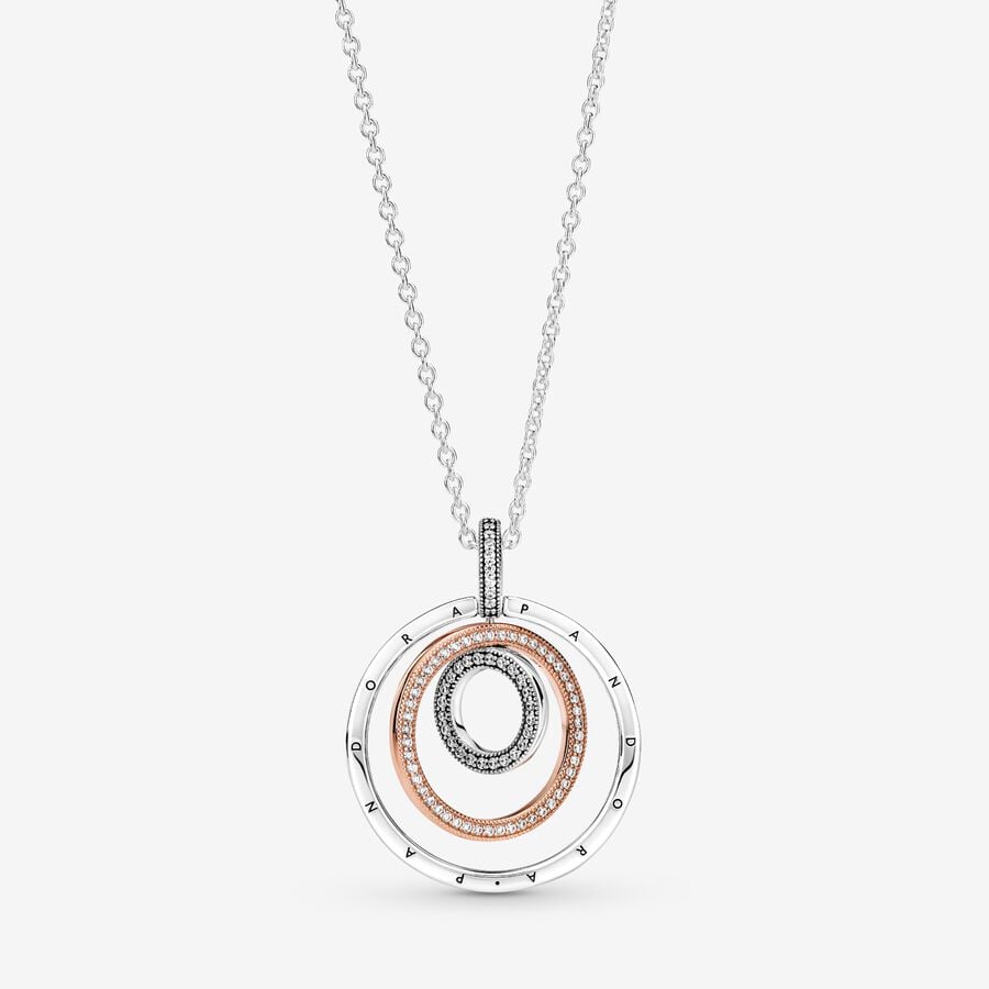 Pandora Circles & Anhänger Two-tone | FBRPDY-018