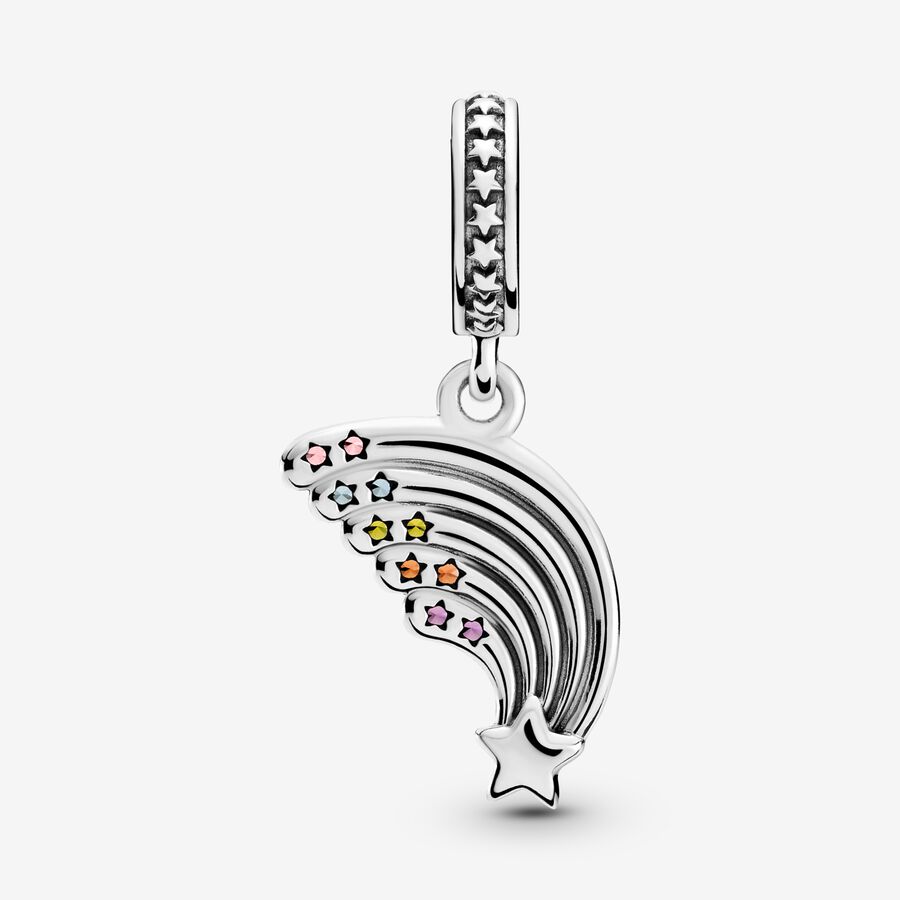 Pandora Colourful Rainbow Baumeln Silber | JPYIOV-715