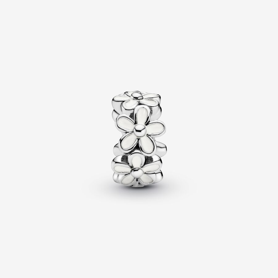 Pandora Daisy Flower Abstandshalter Silber | BKUXSO-268