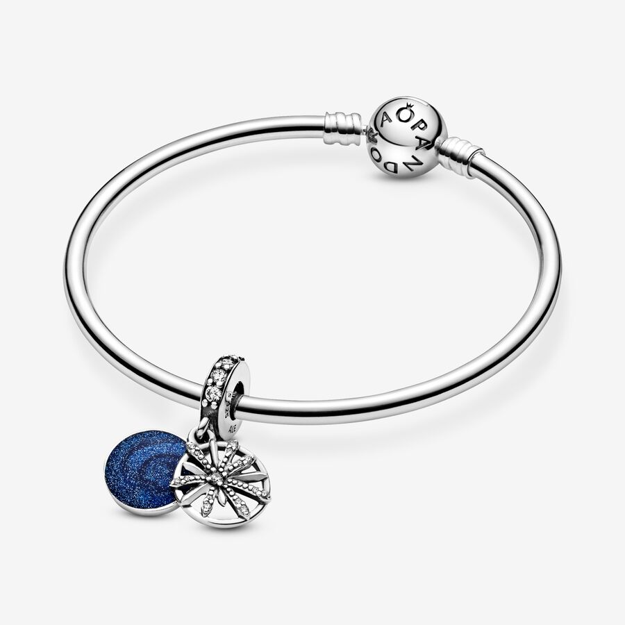 Pandora Dazzling Wishes Fireworks Baumeln Silber | TYFRMH-743