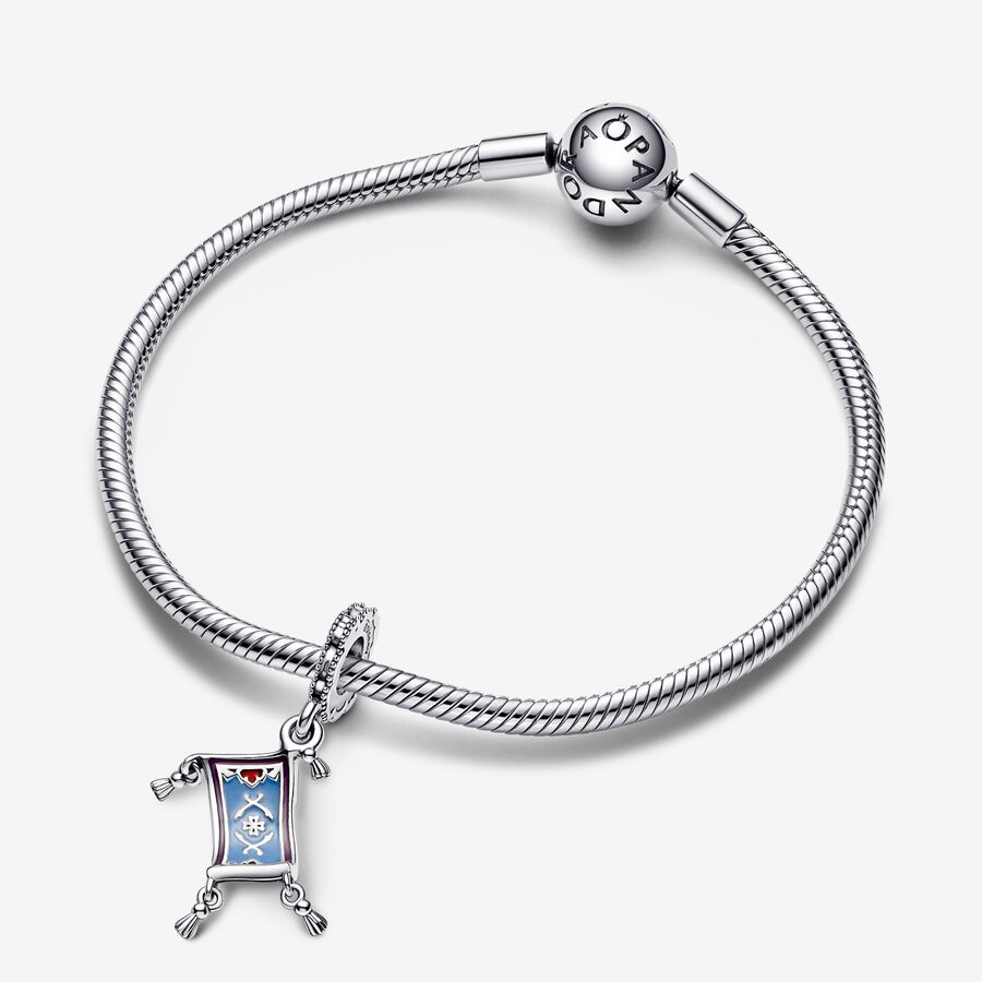 Pandora Disney Aladdin Magic Carpet Baumeln Silber | JNKRLG-918