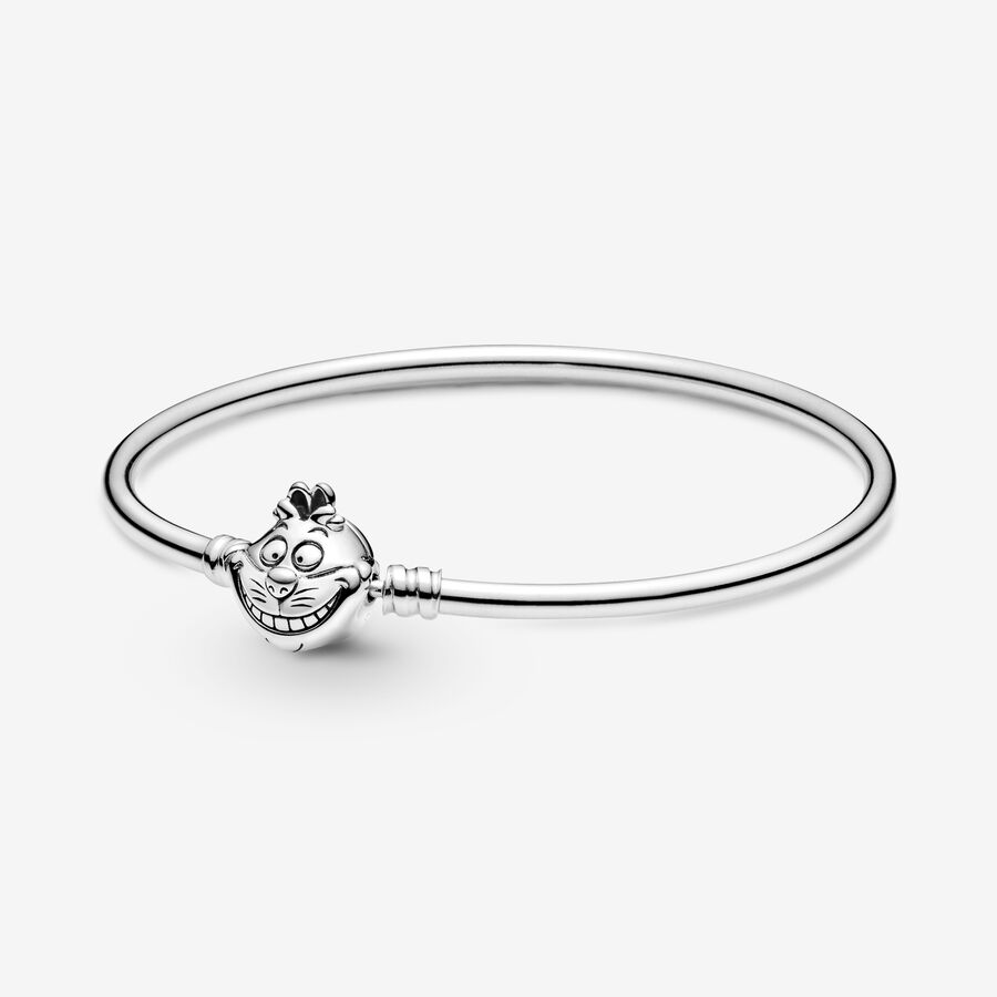 Pandora Disney Alice in Wonderland Cheshire Cat Clasp Moments Charms Silber | AXTUIP-872