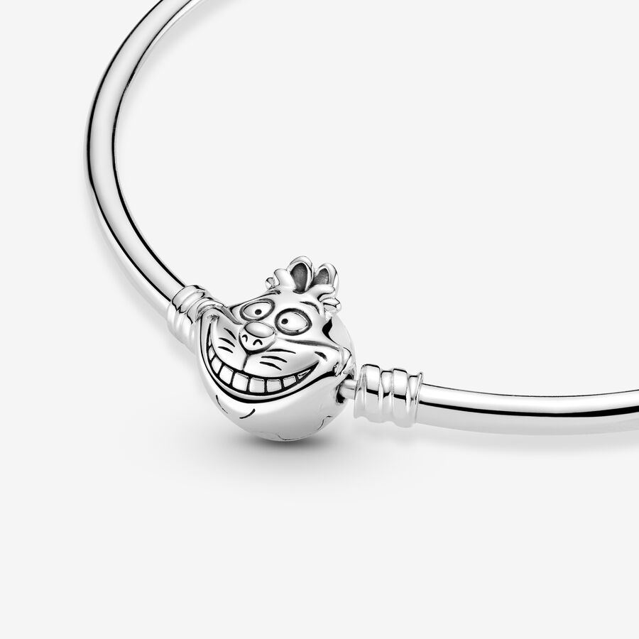 Pandora Disney Alice in Wonderland Cheshire Cat Clasp Moments Charms Silber | FNHBUY-369