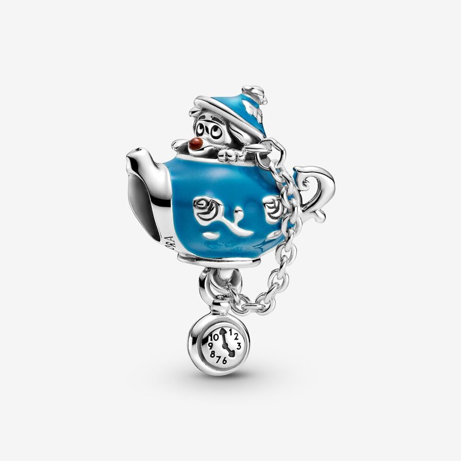 Pandora Disney Alice in Wonderland Unbirthday Party Teapot Baumeln Silber | CAJXVN-291