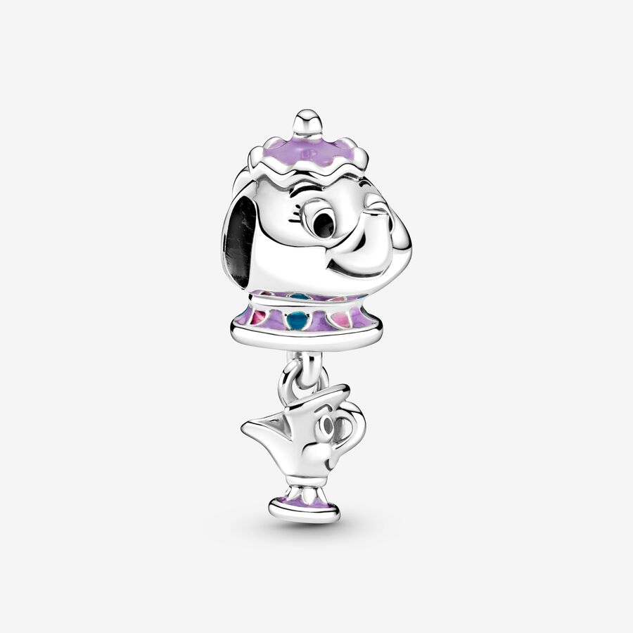 Pandora Disney Beauty the Beast Mrs. Potts Chip Baumeln Silber | XPGSNU-510