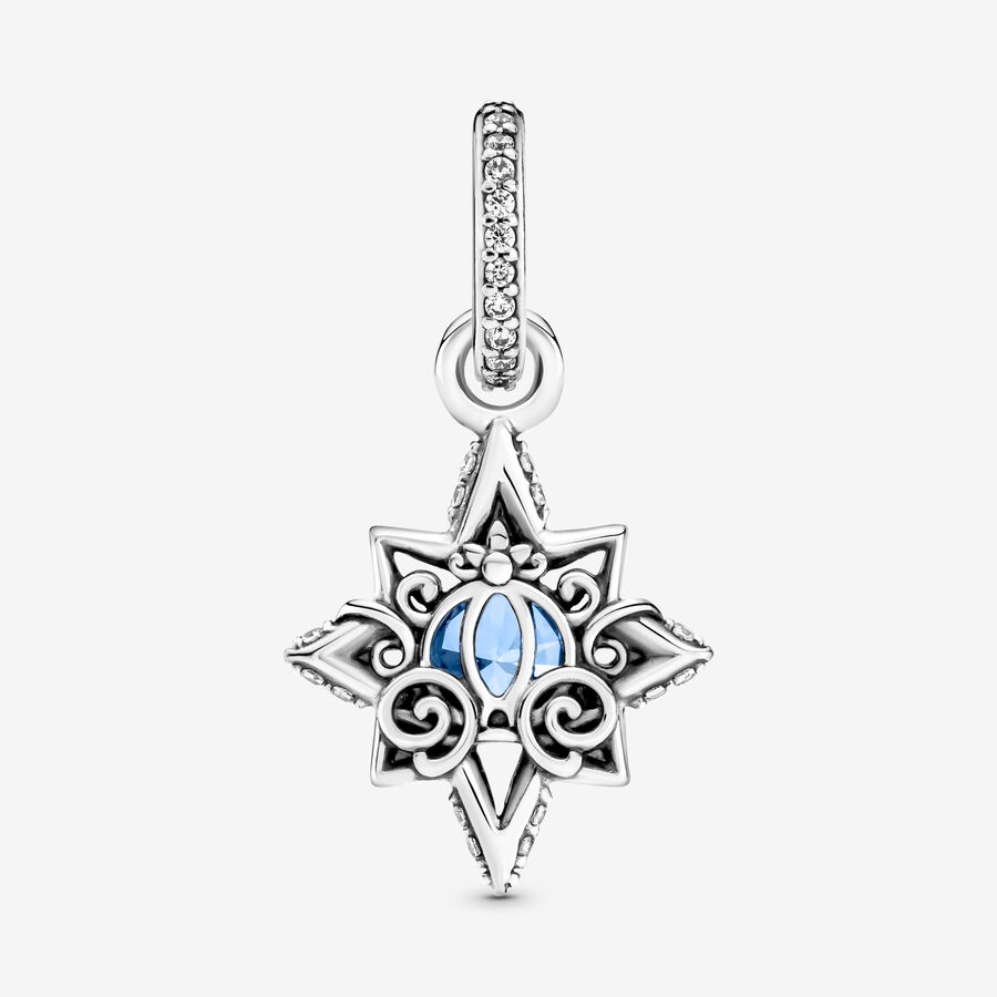 Pandora Disney Cinderella Blue Star Anhänger Silber | TIKBJU-213