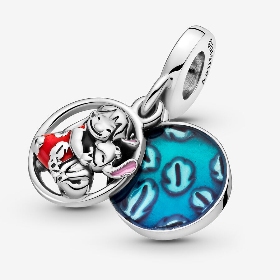 Pandora Disney Lilo & Stitch Family Baumeln Silber | XWDRIM-031