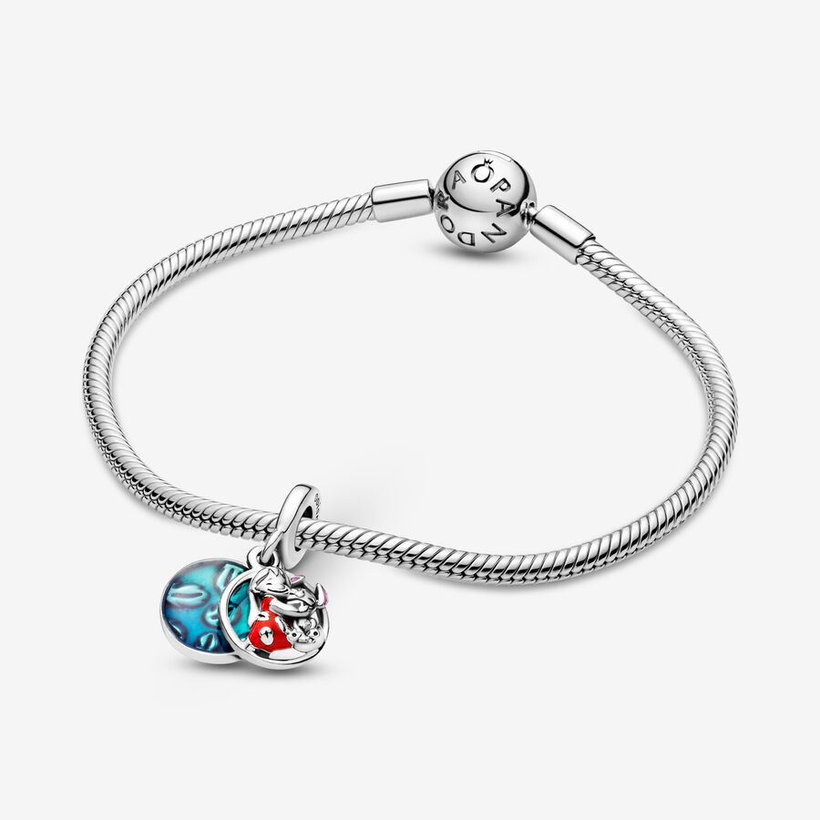 Pandora Disney Lilo & Stitch Family Baumeln Silber | XWDRIM-031