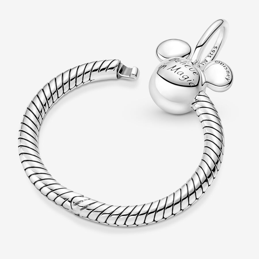 Pandora Disney Mickey Mouse O Anhänger Silber | PZWJVA-412