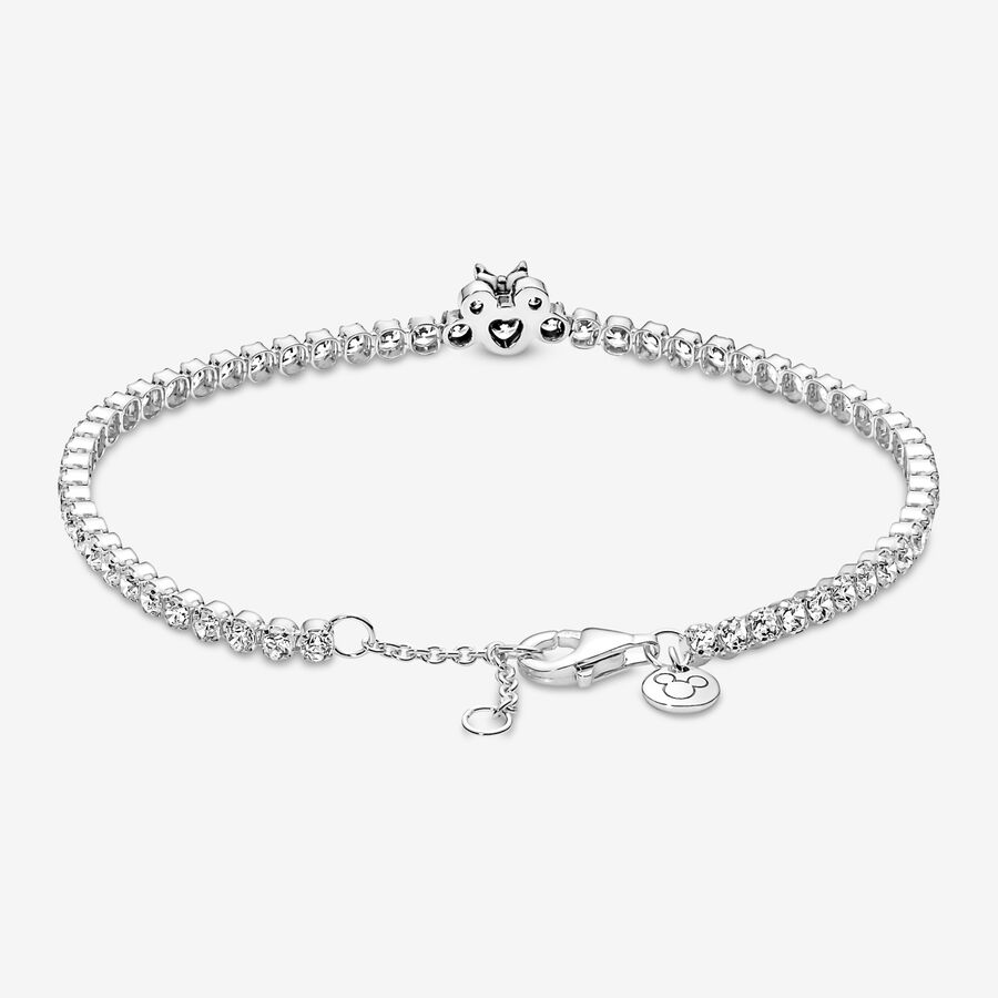 Pandora Disney Minnie Mouse Tennis Kette Silber | FKXGIC-503