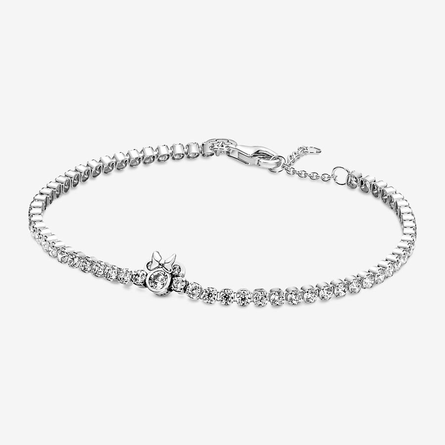 Pandora Disney Minnie Mouse Tennis Kette Silber | FKXGIC-503