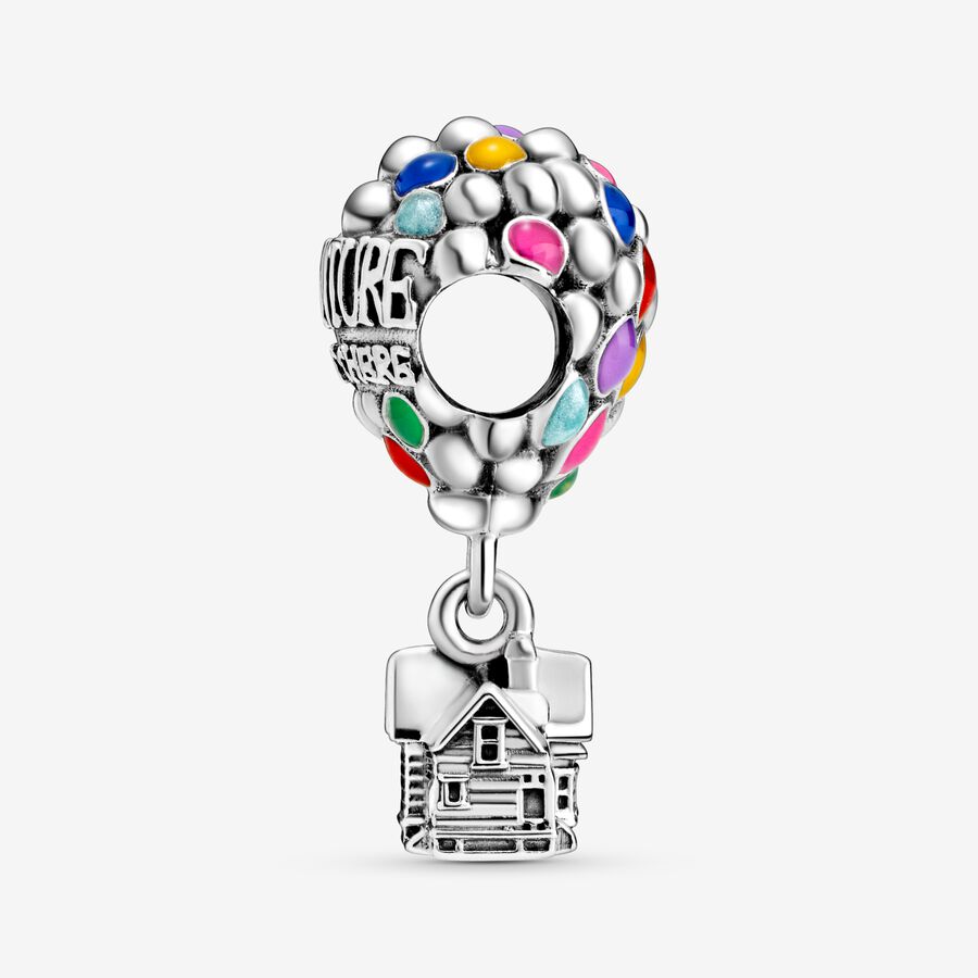 Pandora Disney Pixar Up House & Balloons Baumeln Silber | XTLVIZ-638