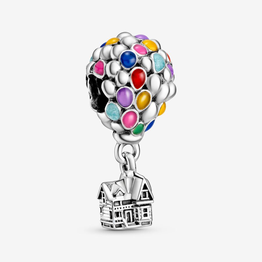 Pandora Disney Pixar Up House & Balloons Baumeln Silber | XTLVIZ-638