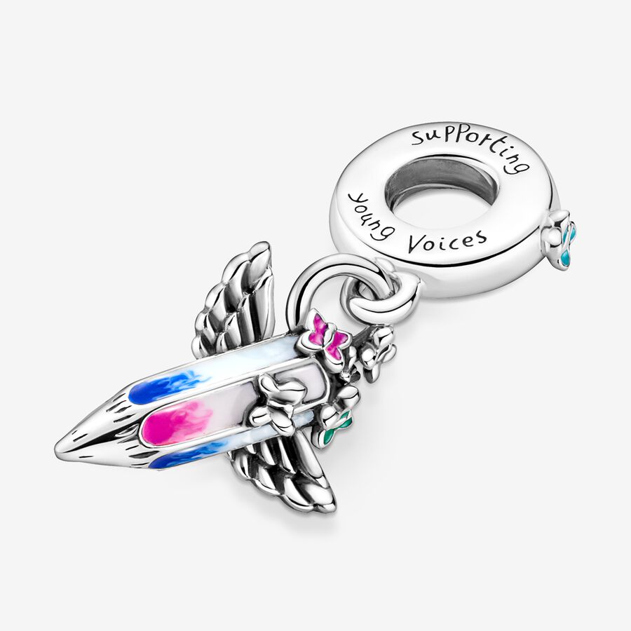 Pandora Dreams Of The Future Crayon Baumeln Silber | LYGEWH-029