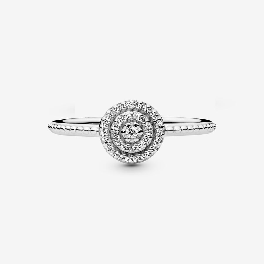 Pandora Elegant Sparkle Aussage Silber | XBIDKA-156