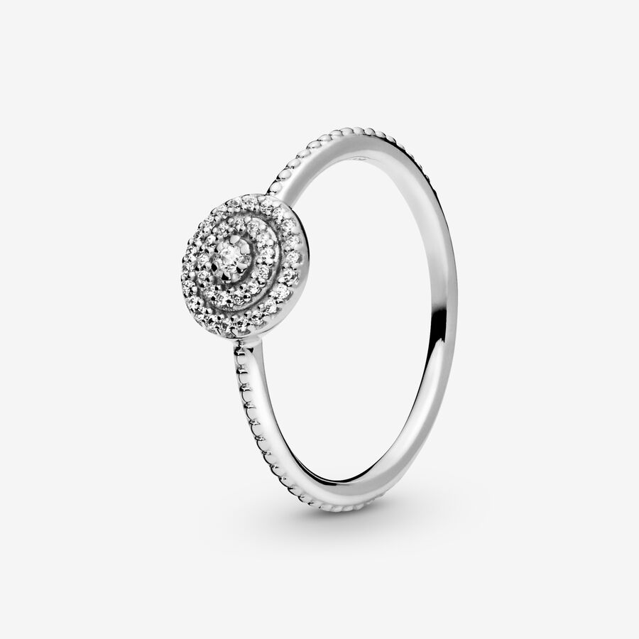 Pandora Elegant Sparkle Aussage Silber | XBIDKA-156