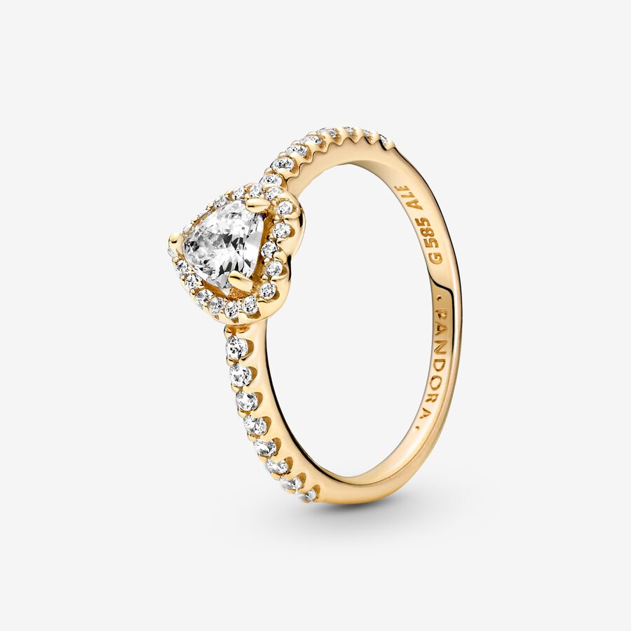 Pandora Elevated Solitär Gold | NMHDYL-241