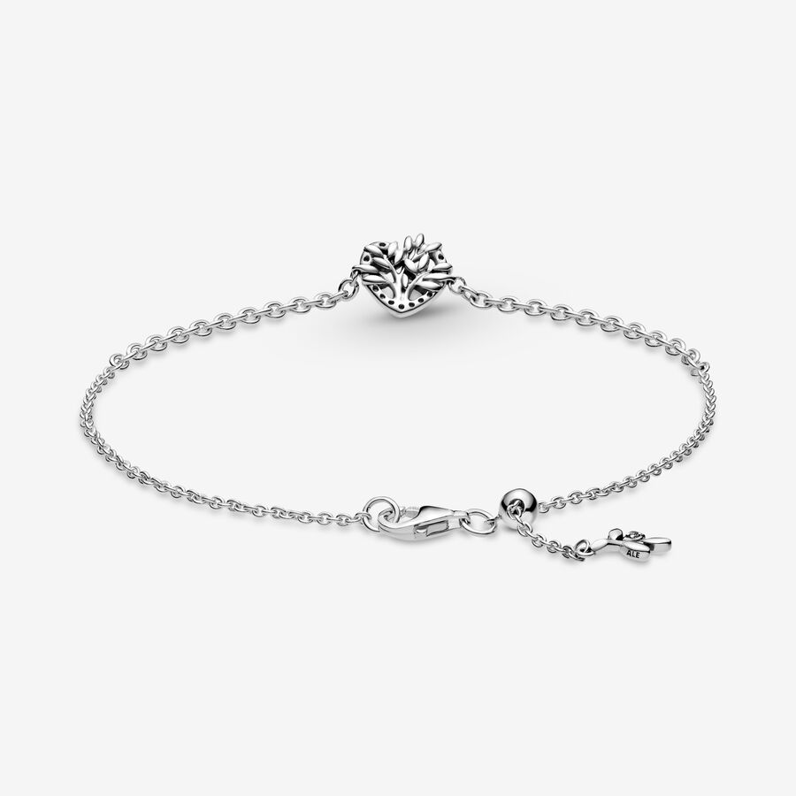 Pandora Family Tree Non-Charms Silber | SXRBZW-761