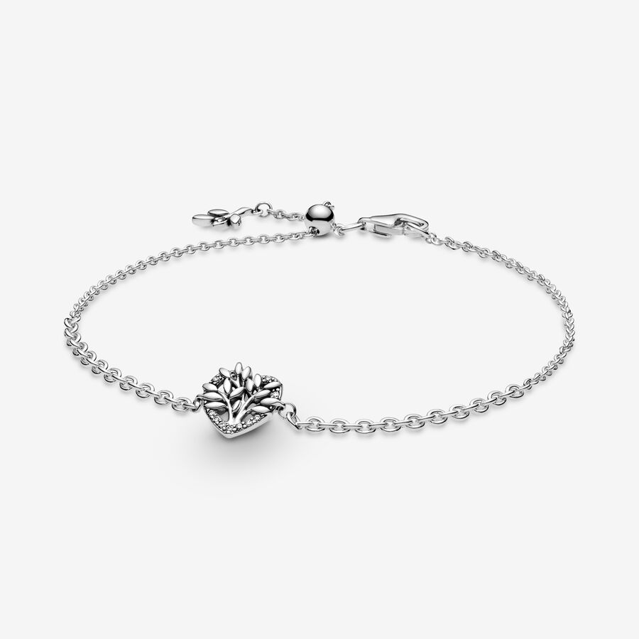 Pandora Family Tree Non-Charms Silber | SXRBZW-761