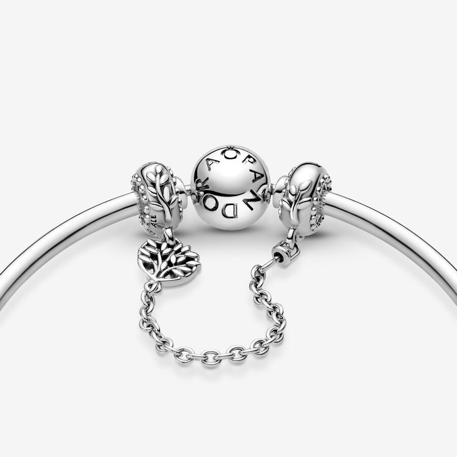 Pandora Family Tree Safety Silber | OLVJXS-574