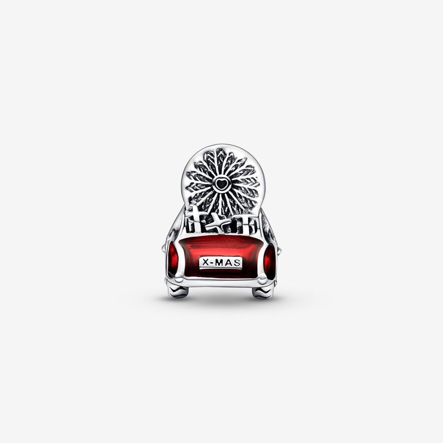 Pandora Festive Car & Christmas Tree Charms Silber | ZSMLWN-604