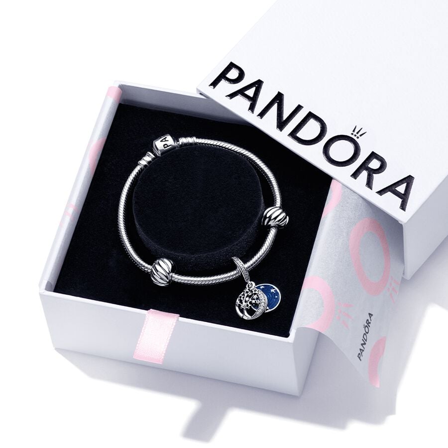 Pandora Galaxy Moon Set Charms Mehrfarbig | JMCWUF-832