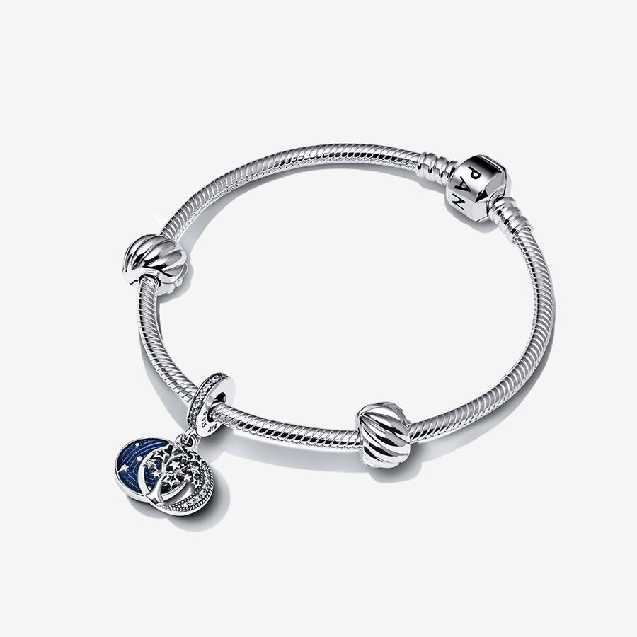 Pandora Galaxy Moon Set Charms Mehrfarbig | TCPYAB-503