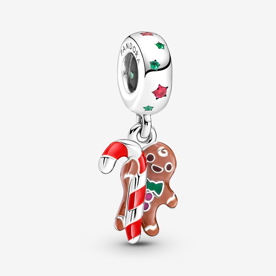 Pandora Gingerbread Man Baumeln Silber | EFPHIW-846