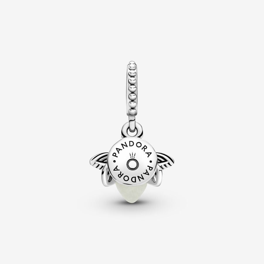 Pandora Glow-in-the-dark Firefly Baumeln Silber | HFAZDT-637