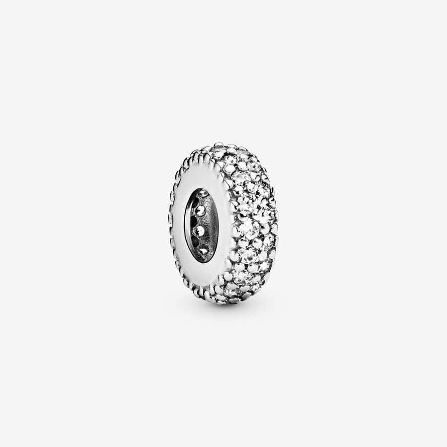 Pandora Inspiration Within with Clear CZ Abstandshalter Silber | VIMFCO-681