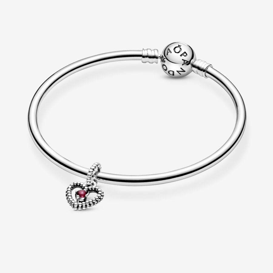 Pandora January Birthday Charms Mehrfarbig | HENCGT-830