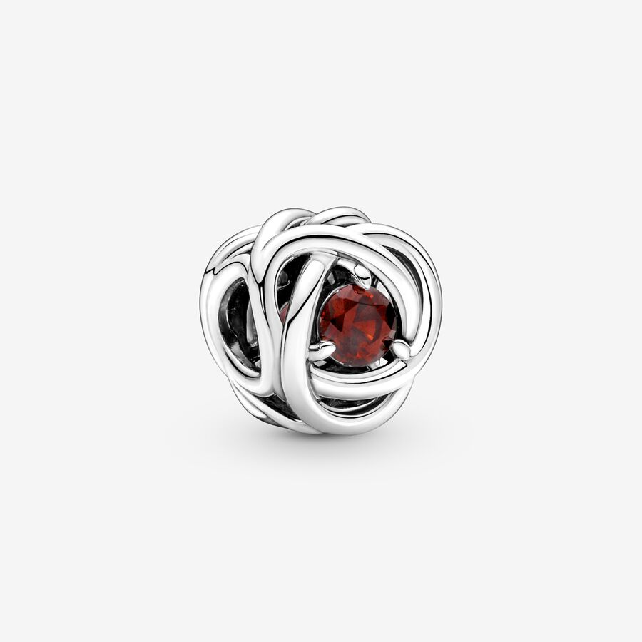 Pandora January Birthday Charms Mehrfarbig | NKSTIB-160