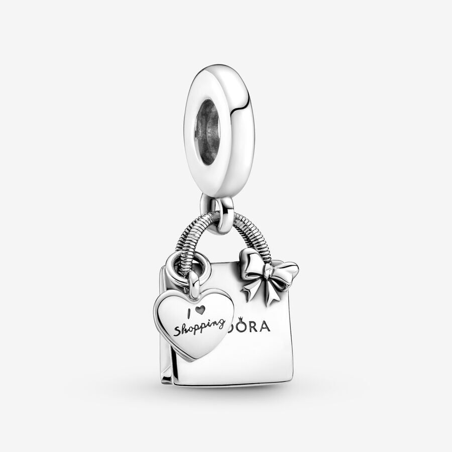 Pandora Jetsetters Charms Silber | DZBAWC-576