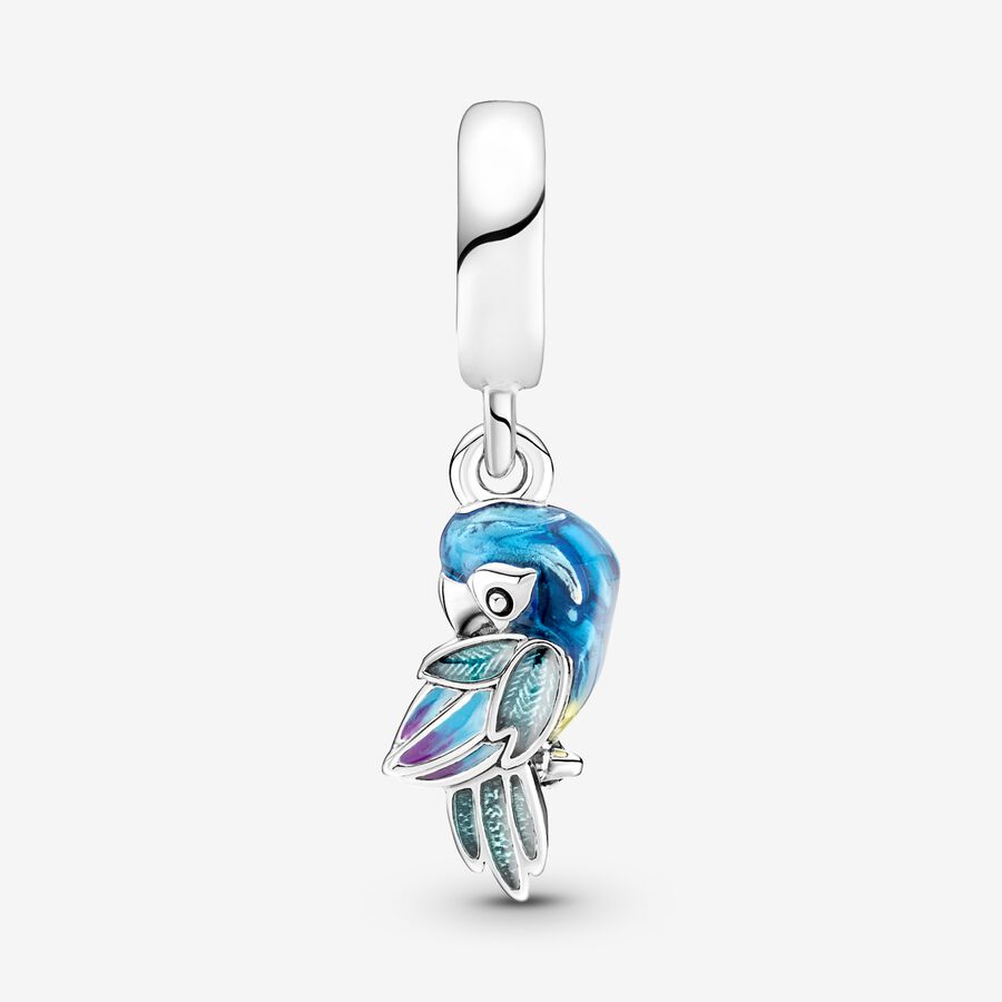 Pandora Jungle Paradise Parrot Baumeln Silber | PCOKTL-124