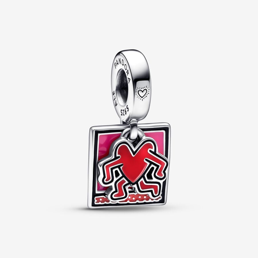 Pandora Keith Haring x Gehen Double Baumeln Silber | XUIJYO-532