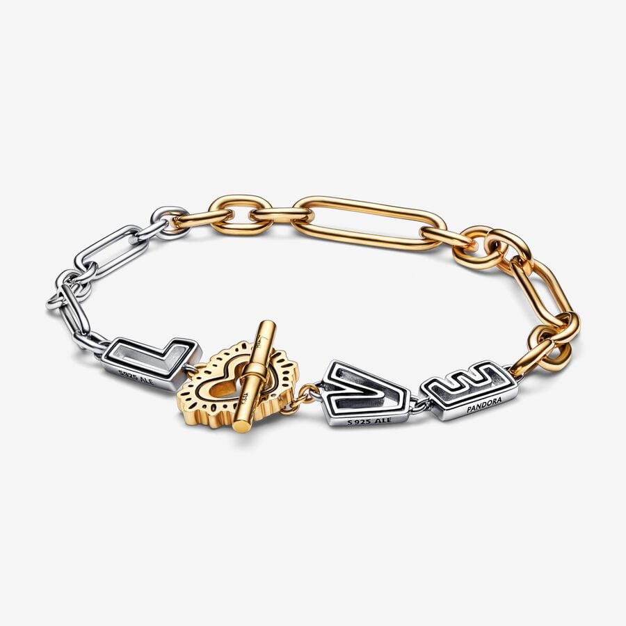 Pandora Keith Haring x Love Links Verknüpfung Two-tone | NABPJD-502