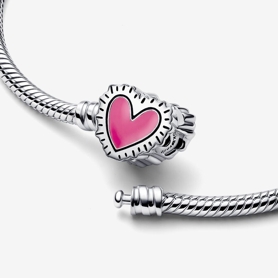 Pandora Keith Haring x Moments Radiant Snake Kette Silber | PKVDWE-739