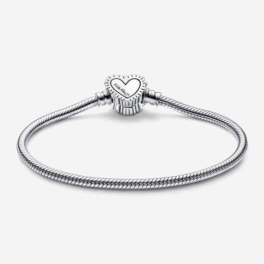 Pandora Keith Haring x Moments Radiant Snake Kette Silber | PKVDWE-739