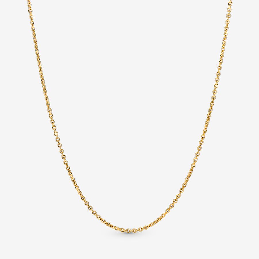 Pandora Klassische Cable Kette Gold | TFKBNG-063