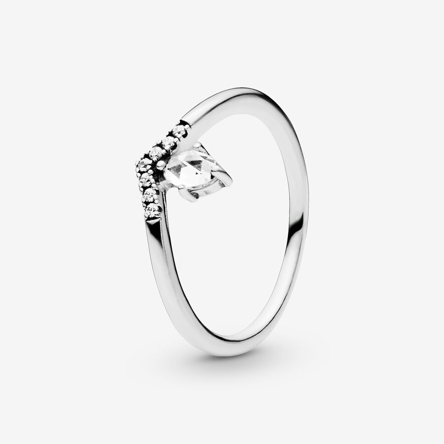 Pandora Klassische Wishbone Stacking Ring-sets Mehrfarbig | LHJXPD-750