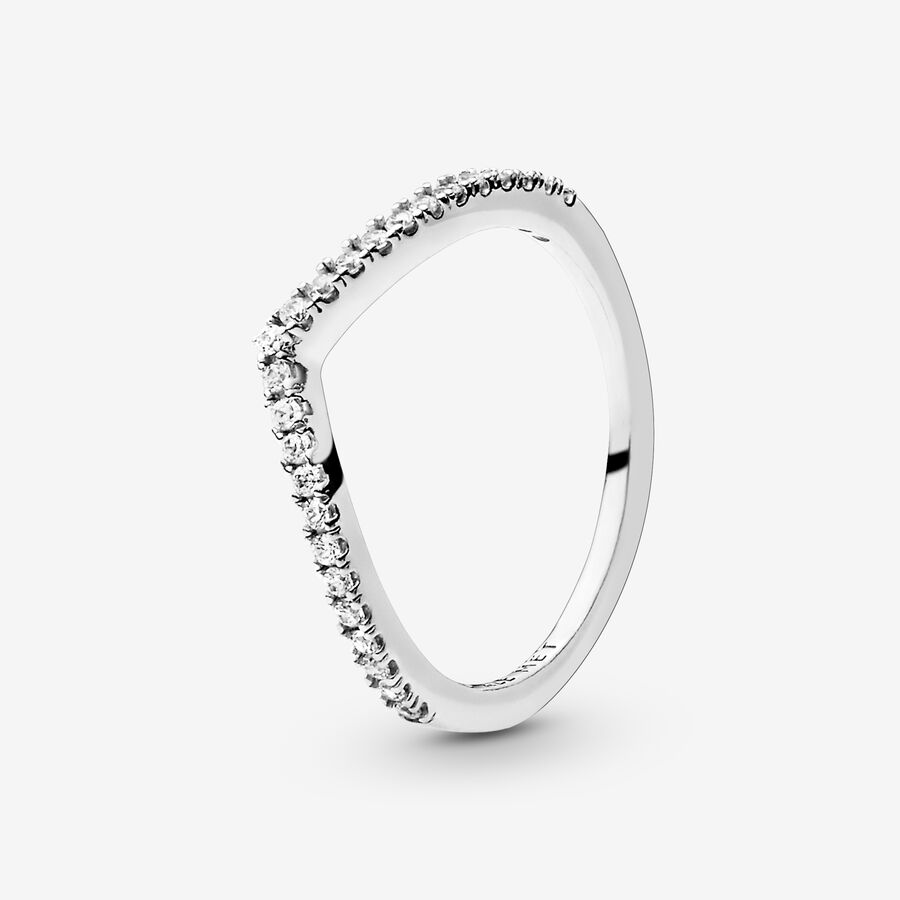 Pandora Klassische Wishbone Stacking Ring-sets Mehrfarbig | LHJXPD-750