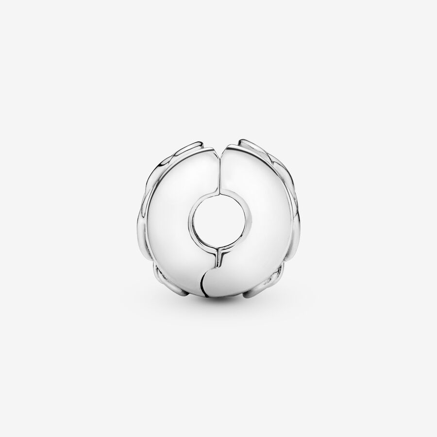 Pandora Knotted Clip Klammern Silber | BEDHUF-130