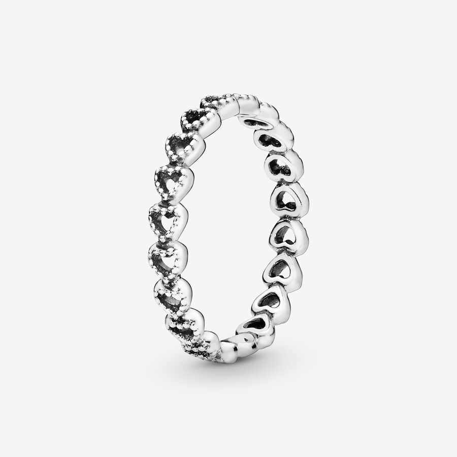 Pandora Linked Love in Band Silber | VCRUGB-126