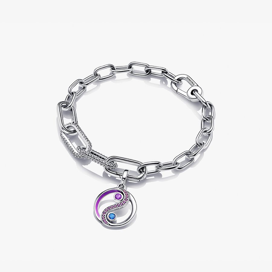 Pandora ME Balance Yin Yang Sparkling Verknüpfung Mehrfarbig | AUPROD-943