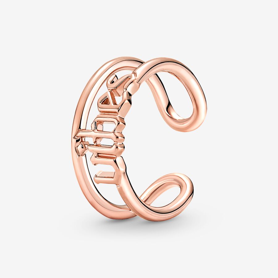 Pandora ME Vibes Open Aussage Rosa Gold | SXUKTI-359