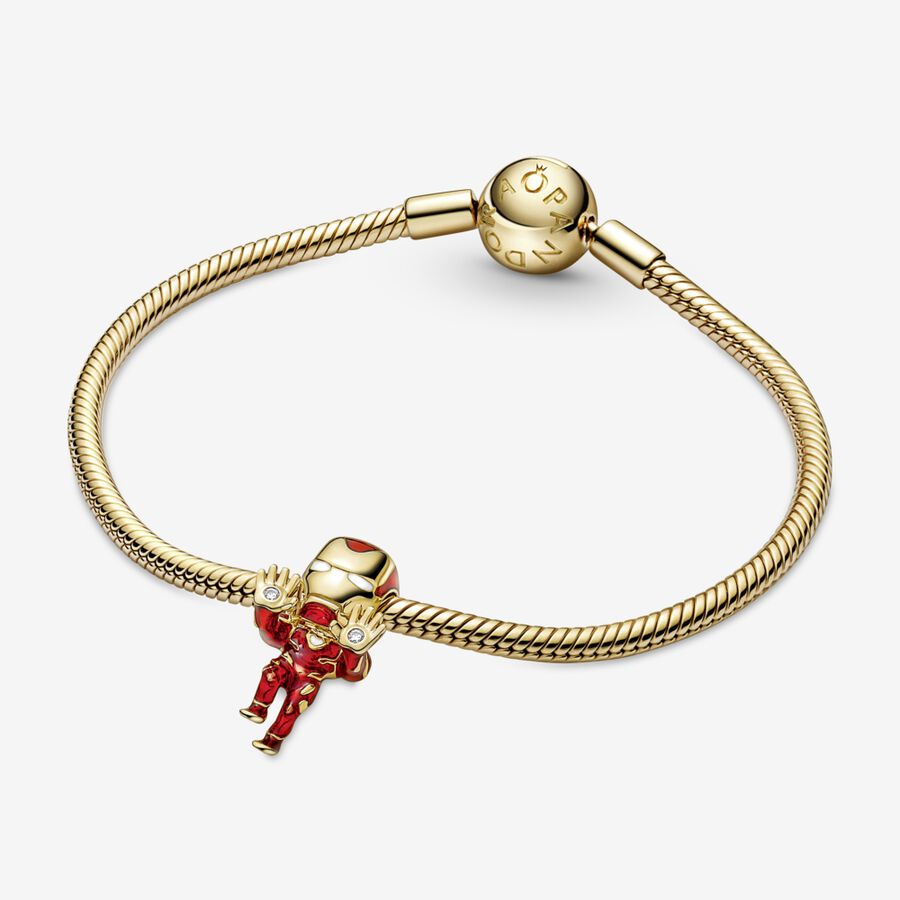 Pandora Marvel Iron Man Charms Mehrfarbig | QAUODK-516